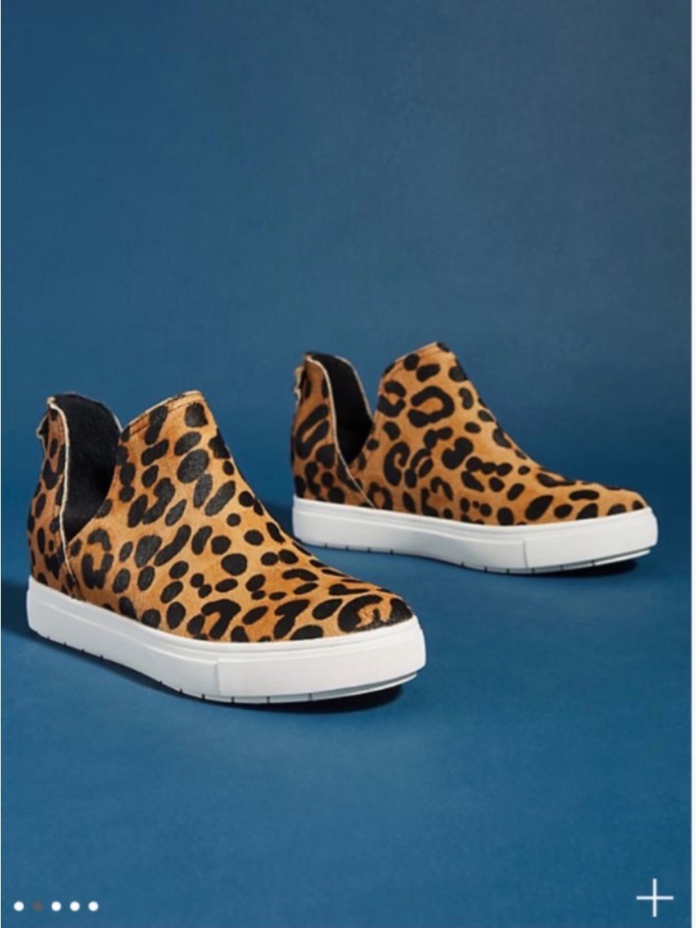Steven by Steve Madden Capricel Leopard Platform Sneakers
